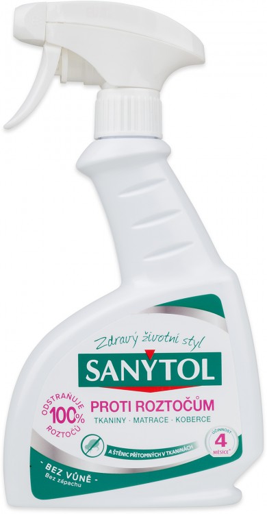 Sanytol proti roztočům 300ml | Chemické výrobky - Hubiče, odpuz.hmyzu, šampony pro psy
